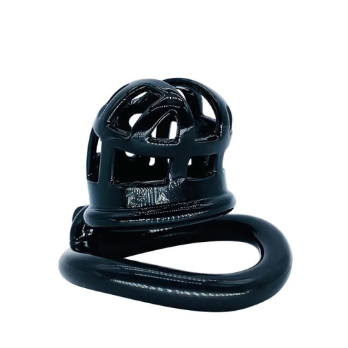 FAAK - Resin Chastity Cage 97 - Black photo
