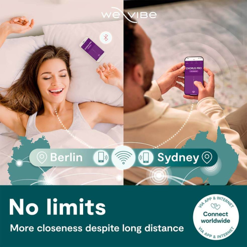 We-Vibe - Chorus Pro Clitoral & G-Spot Couples Vibrator - Cosmic Purple photo