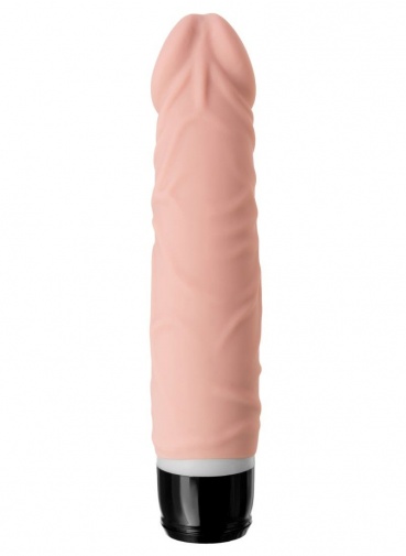 A-Toys - 多段速震动假阳具 19.3cm - 肉色 照片