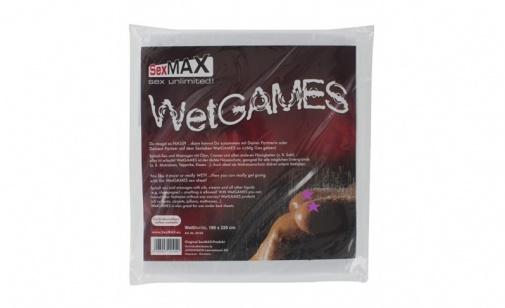 Joy Division - Wetgames Sex Sheet 防水性愛墊 180x220 - 白色 照片