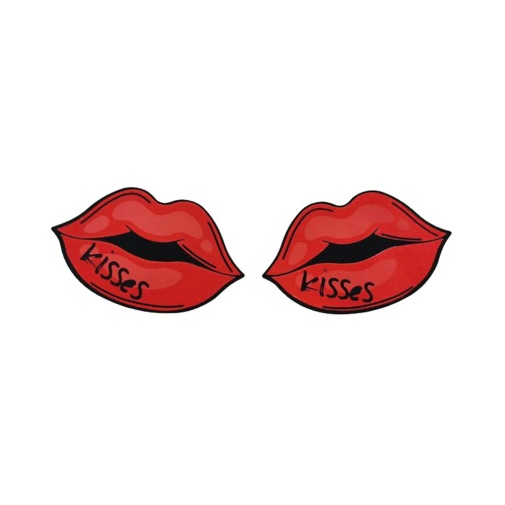 NPG - Kiss Me Nipple Covers - Red 照片