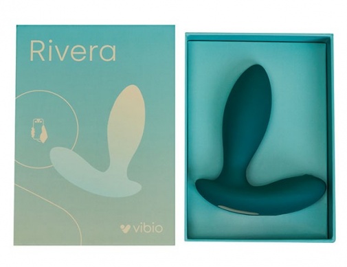 Vibio - Rivera App-Controlled Vibro Plug - Green photo