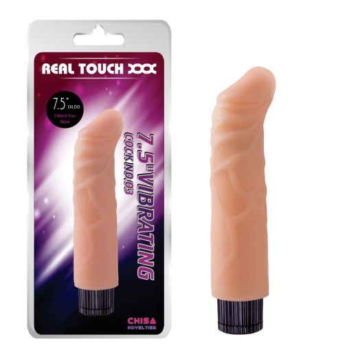 Chisa - 7.5″ Vibrating Cock No.03 TPE photo
