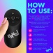 Bang! - Rainbow Vibro Butt Plug photo-5