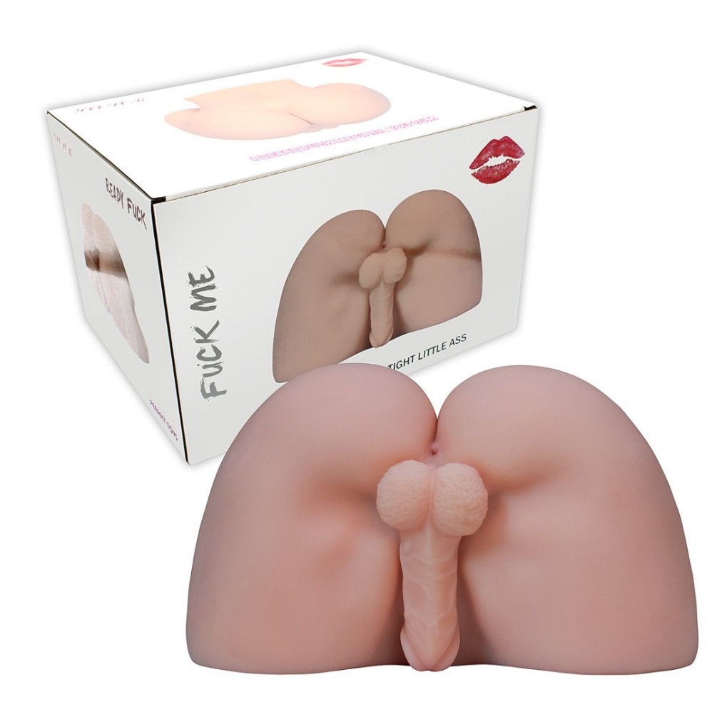 Elevate your intimate experiences to new heights with our Ma... Perfect Toys - Male Ass w Cock Large Masturbator photo-4