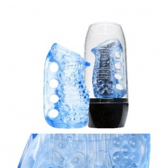 Fleshlight - Fleshskins Grip Blue Ice Stroker photo