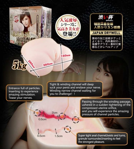 Drywell - 沖田杏梨 矽膠自慰器 5kg 照片