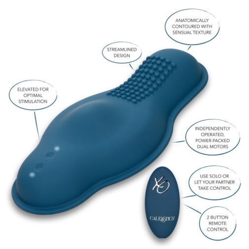 CEN - Dual Rider Bump & Grind Massager - Blue photo