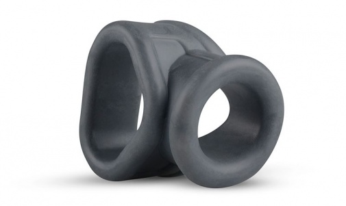 Boners - Liquid Silicone 2 in 1 Ballstretcher - Grey photo