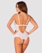 Obsessive - Heavenlly Crotchless Teddy - White - M/L photo-6