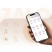 Zalo - Apis APP Couple Ring - Ivory White 照片-6