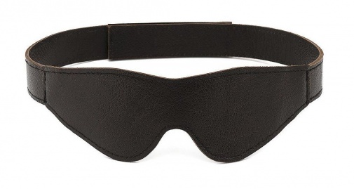 Liebe Seele - Leather Blindfold - Brown photo