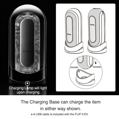 Tenga - Flip Zero Electronic Vibration - Black photo