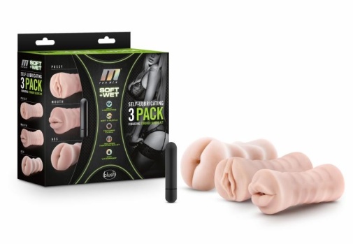 M for Men - Vibro Stroker Sleeve Set photo