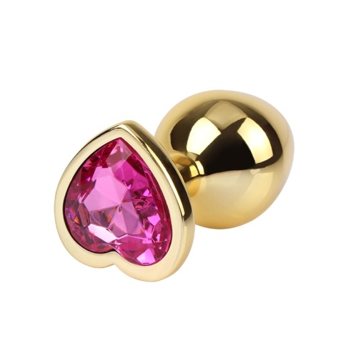 Chisa - Heart Metal Plug M - Pink photo