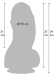 Hidden Desire - Inferno Huge Dildo 27cm - Black photo-8
