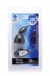 Trinity Vibes - Deluxe 10 Mode Silicone Penis Head Teaser - Black photo-4