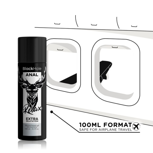 Black Hole - 矽性後庭擴張潤滑劑 - 100ml  照片