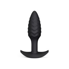 Dorcel - 海浪纹后庭肛塞 - 黑色 照片