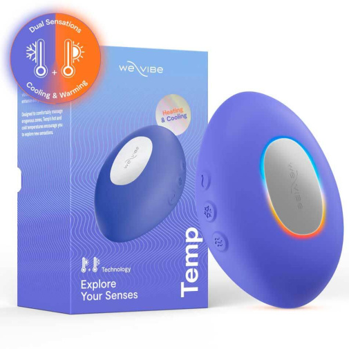 We-Vibe - Temp 可调节冷热感按摩器 - 薰衣草蓝 照片