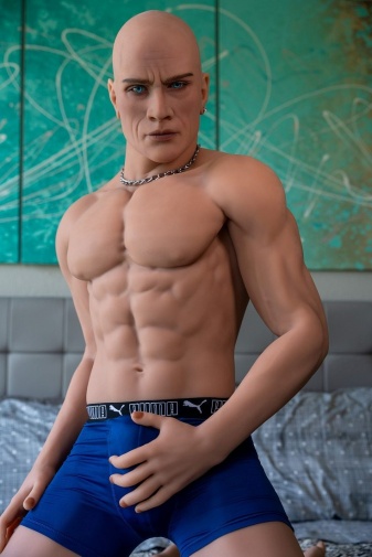 Grant Male Muscular Realistic Sex Doll with abs Ultra Soft TPE 170 cm (5'6 ft) photo