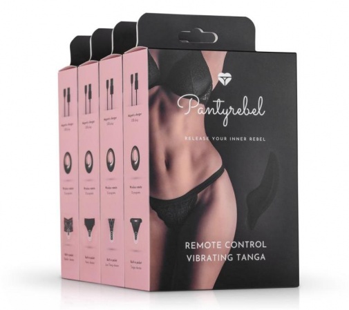 PantyRebel - Vibrating Panties - Black photo