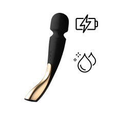 Lelo - Smart Wand 2 全身按摩棒 大碼 - 黑色 照片