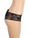 Ohyeah - Lace Crotchless Panty - Black - 2XL photo-9