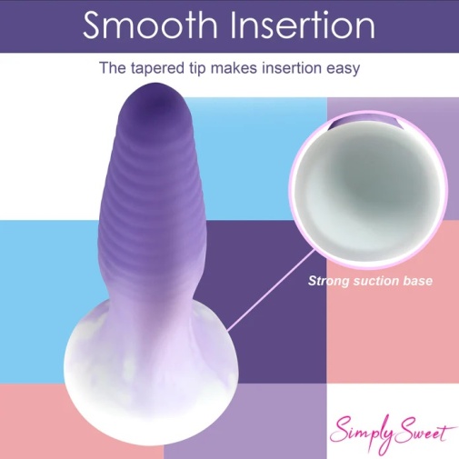 Simply Sweet - Butt Plug Set 3 pcs - Purple photo
