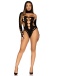 Leg Avenue - Lead The Way Asymmetrical Body - Black photo-5