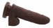 Chisa - Glad Eye Dual Density Dildo - Brown photo-4