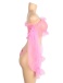 Ohyeah - Sexy Mesh Set - Pink - M photo-9
