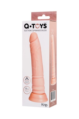 A-Toys - Krip Realistic Dildo 18cm - Flesh photo