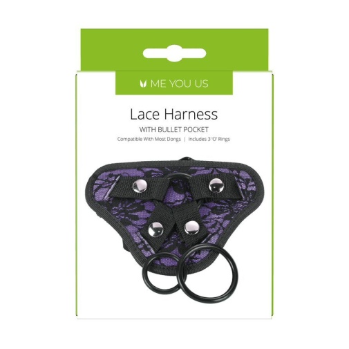 Me You Us - Adjustable Harness - Purple 照片