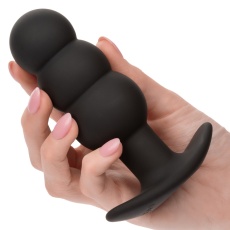 CEN - Rock Bottom Beaded Vibro Plug - Black photo
