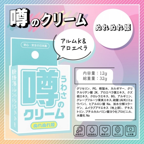 SSI - 湿润公主女性绝对高潮霜 - 12克 照片