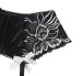 Ohyeah - Open Bra Set w Garter Panty - Black - M photo-19