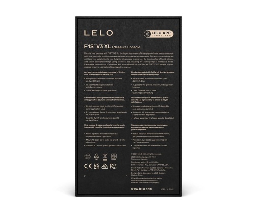 Lelo - F1S V3 声波电动飞机杯 加大码 - 蓝色 照片