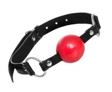 Anonymo - Ball Soft Gag - Red photo