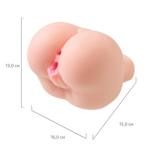 Juicy Pussy - Paula 雙穴自慰器 - 肉色 照片