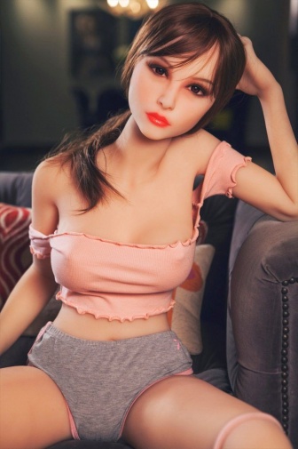 Elina 嬌小冷艷色氣女伴 附口交超柔軟TPE仿真性愛娃娃 145 cm 照片