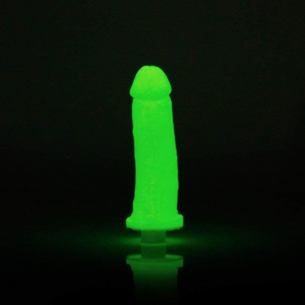 The Glow in the Dark Clone-A-Willy's quick-set molding p... Clone A Willy - Kit Glow-in-the-Dark Dildo - Green photo-3