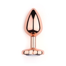 MT - Heart Anal Plug S-size - Rose Gold photo