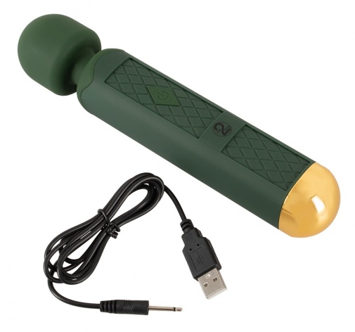 Emerald Love - Luxurious Wand Massager - Green photo