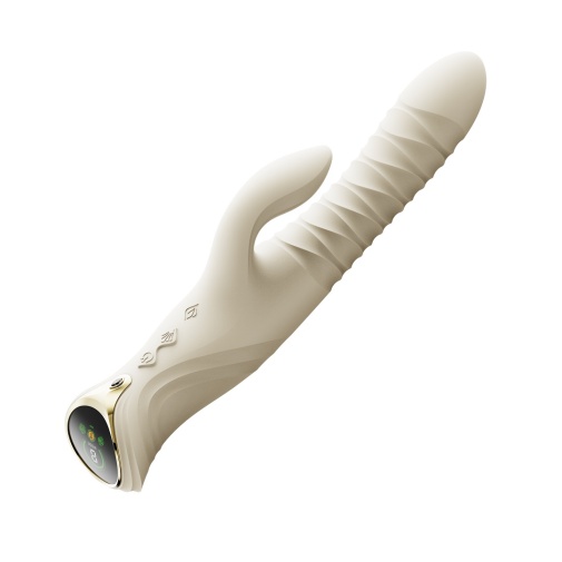 Zalo - Mose 2 Heating Rabbit Thruster - Ivory White 照片