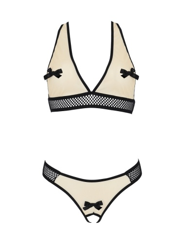 Passion - Viena Set - Beige - S/M photo