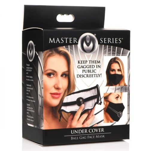 Master Series - 口枷口罩 - 黑色 照片
