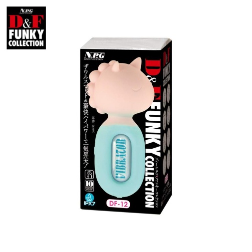 NPG - Funky Unihorn Mini Massager - Blue 照片