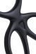 A-Toys - Kraken 海怪陰囊陰莖環 - 黑色 照片-4