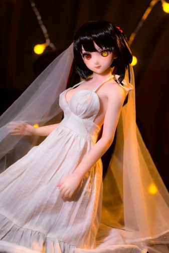 Kurumi Anime Mini Realistic Sex Doll, Multi-Colored Eyes, Soft Silicone 60 cm (2 ft) photo